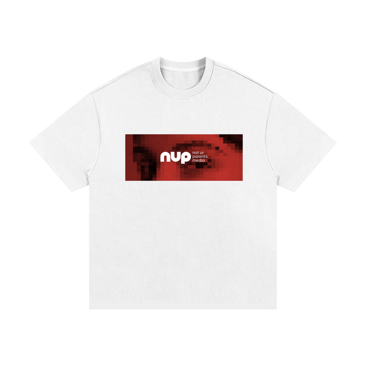White,Neutral,T-Shirts,Distortion 