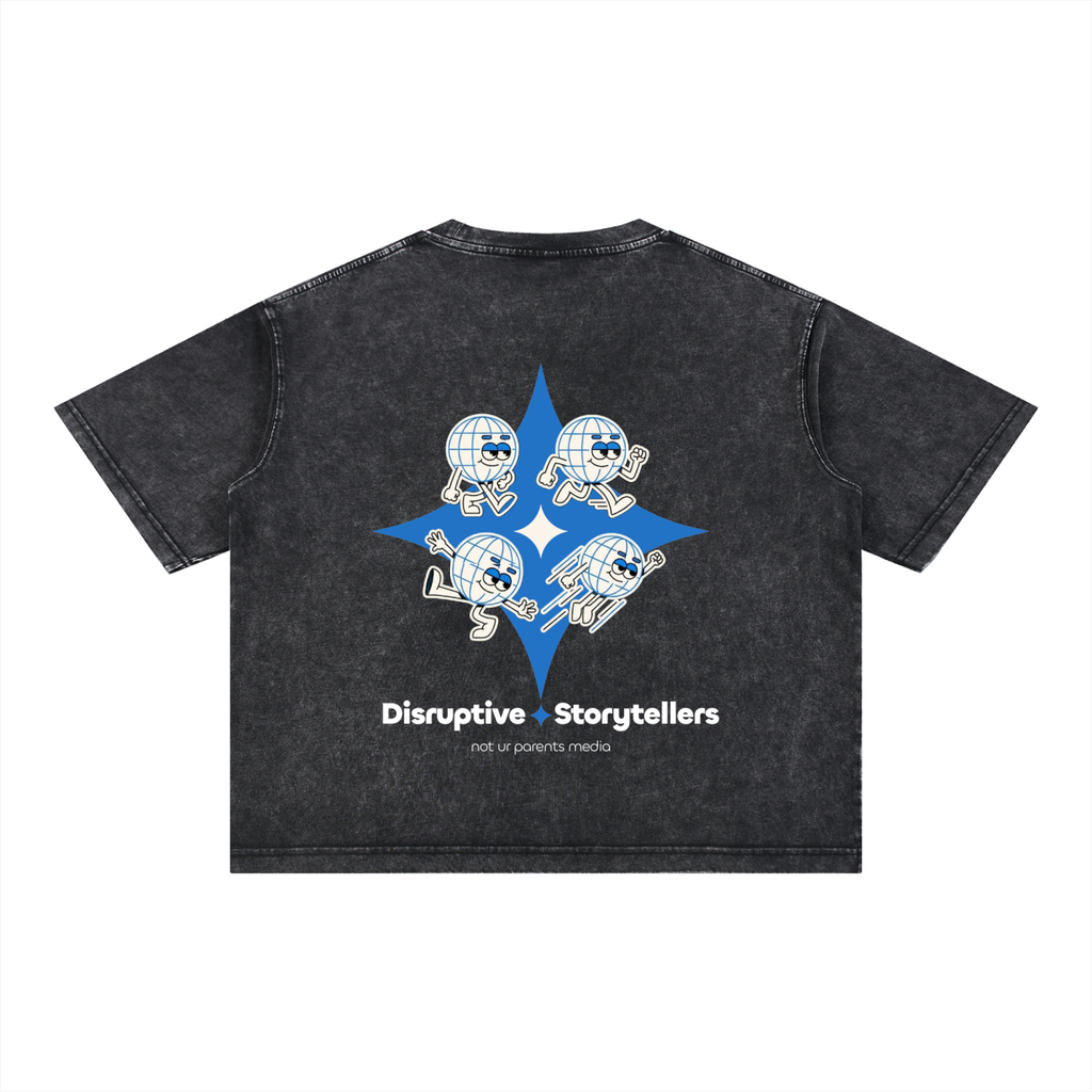 T-Shirts,Washed,Black,Storytellers