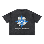 T-Shirts,Washed,Black,Storytellers