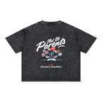 T-Shirts,Washed,Black,Brainstorm