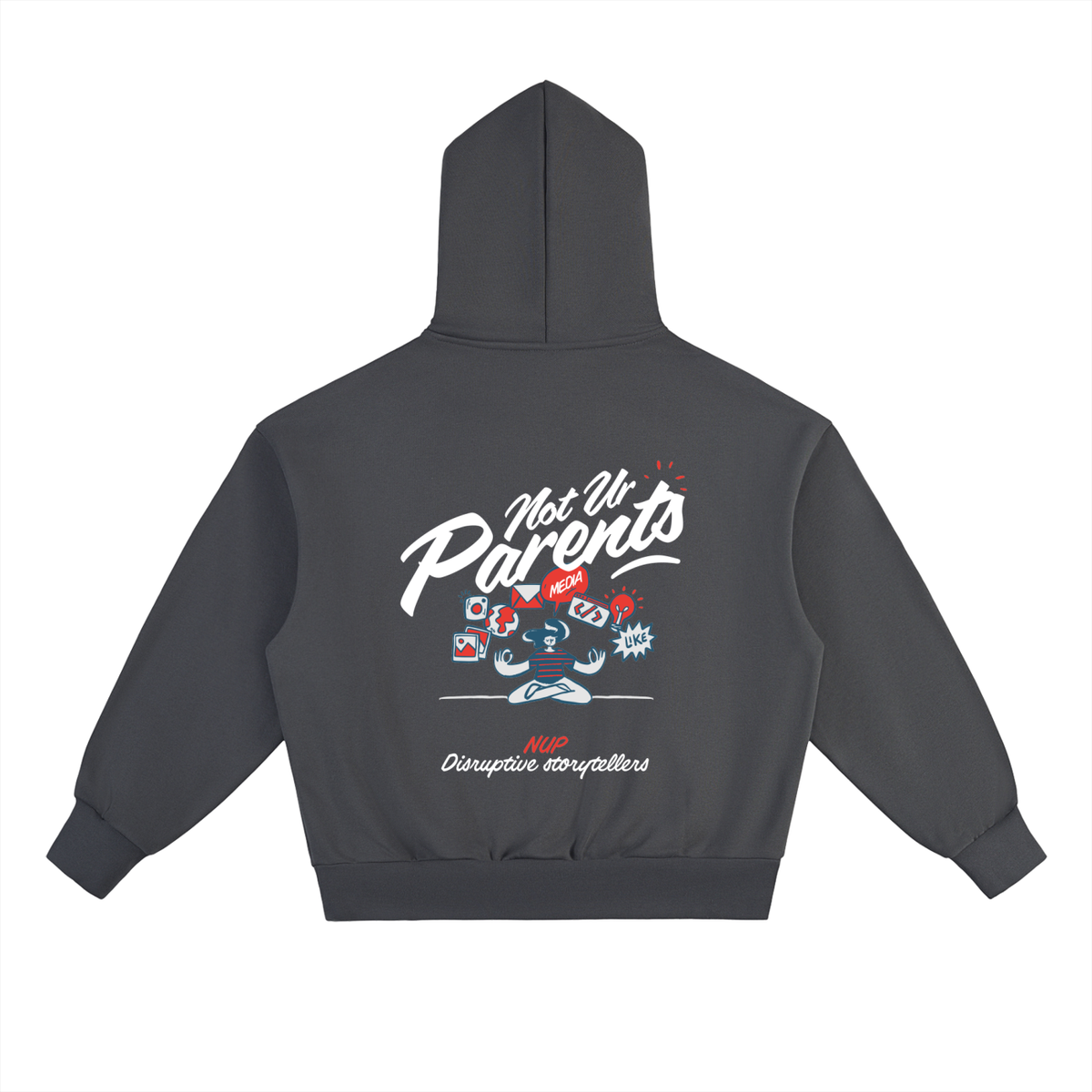 Hoodies,Neutral,Black,Charcoal Grey,Brainstorm