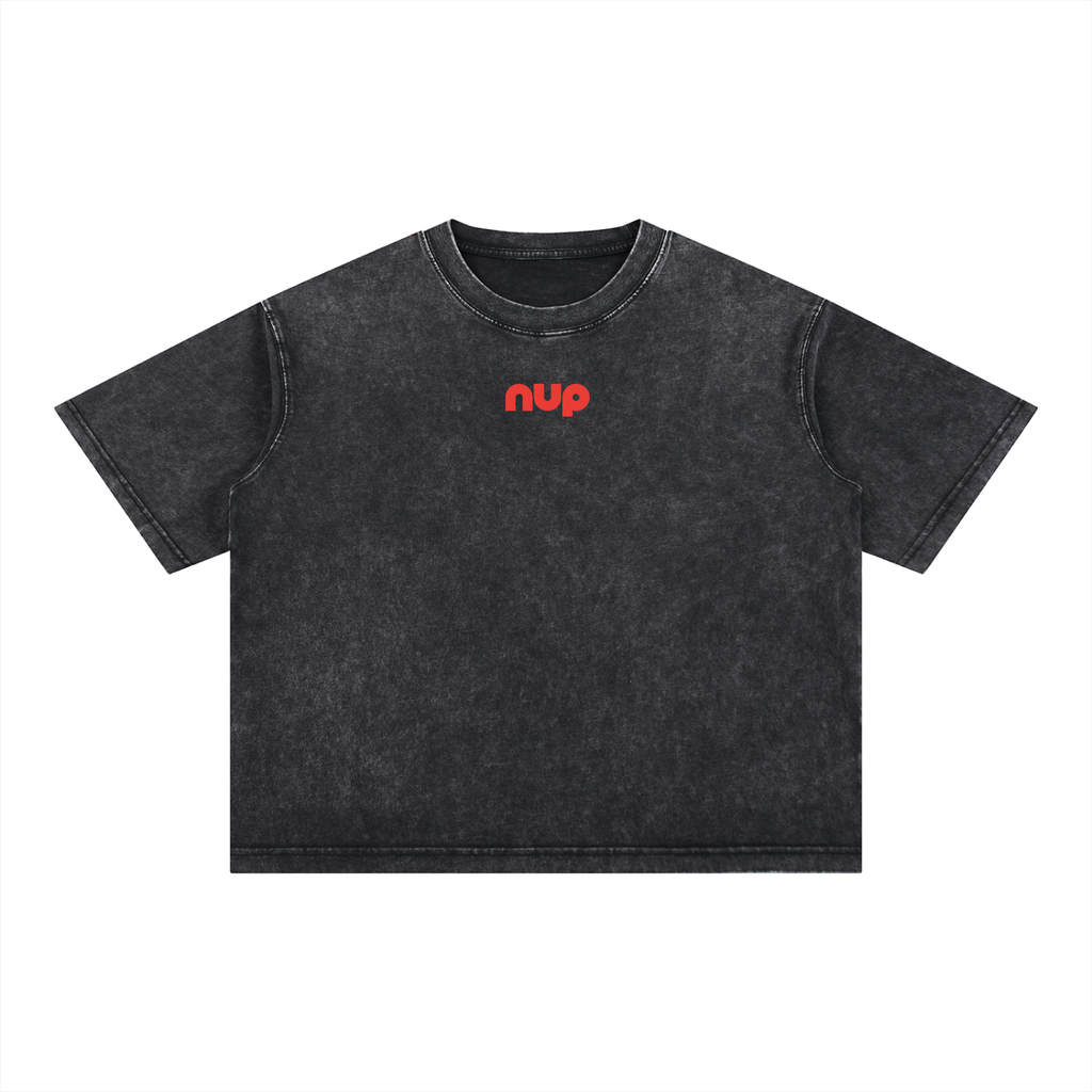 T-Shirts,Washed,Black,Silent