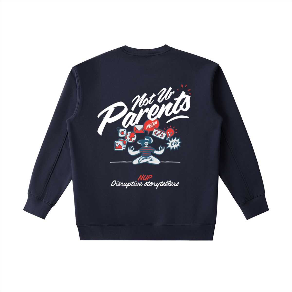 Sweatshirts,Neutral,Black,Navy Blue,Brainstorm