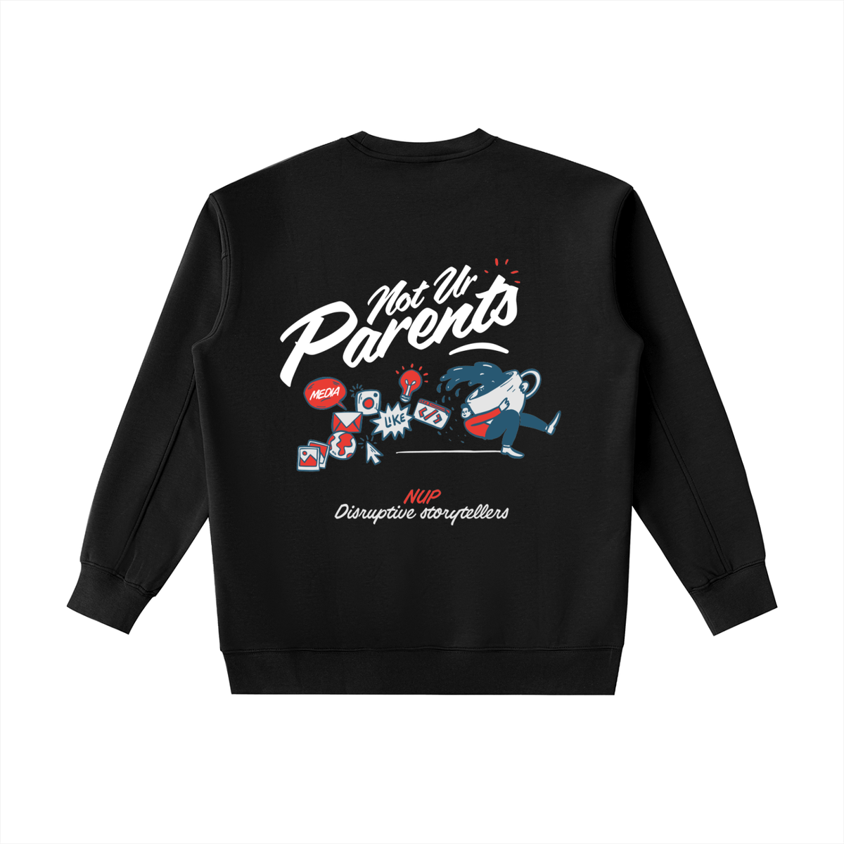 Sweatshirts,Neutral,Black,Navy Blue,Spin