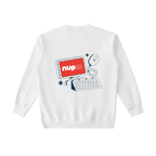 Sweatshirts,Neutral,White,Pixel